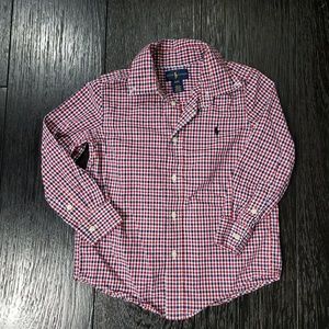 Polo Ralph Lauren Pony Boys 4/4T Dress Shirt
